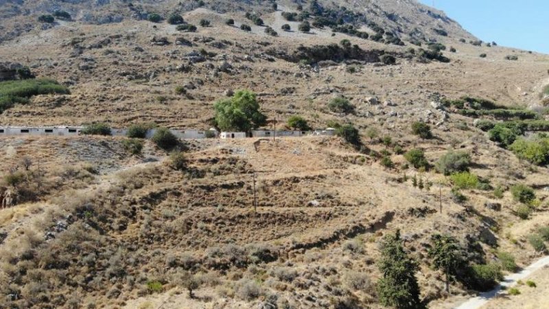 Platani Kreta, Platani: Prestigeträchtiges Panoramagrundstück in der Nähe von Souda zu verkaufen Grundstück kaufen
